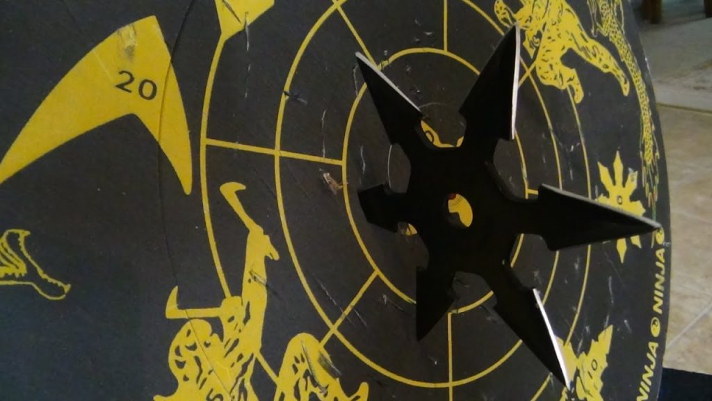 Purchase a Throwing Star Target Throw Ninja Star