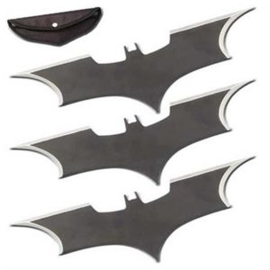 Triple Action Bat Throwing Stars