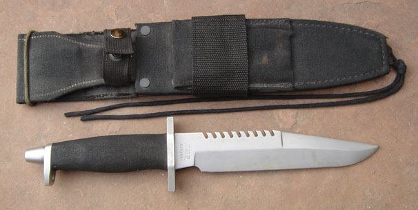 Gerrber BMF, a solid survival knife from the 1980's.